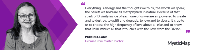 MysticMag feature: Patricia Lane, Licensed Reiki Master Teacher